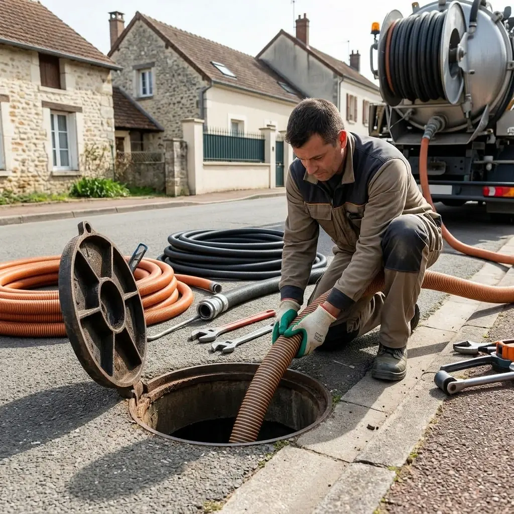 Raccordement au tout à l'égout Sermaise (91530)