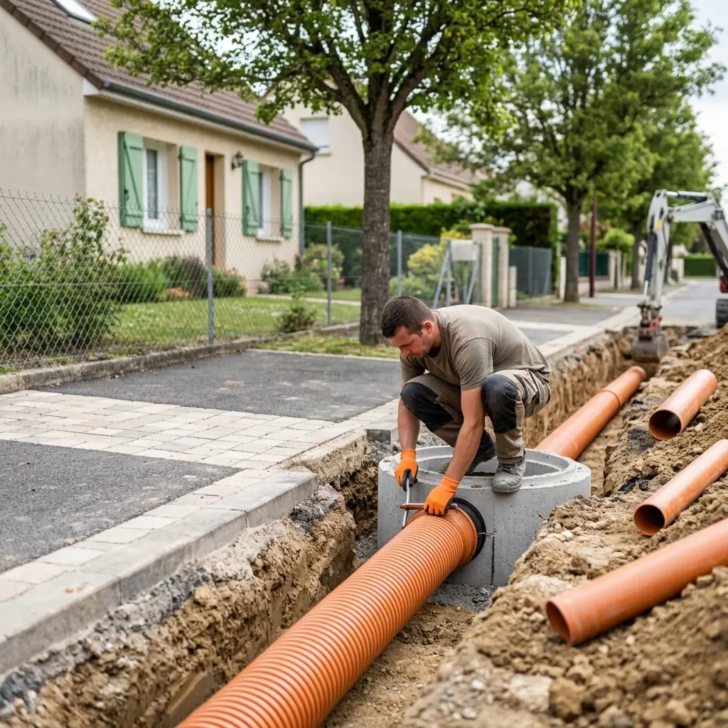 Comment se déroule le raccordement à Fontenay-le-Vicomte ?