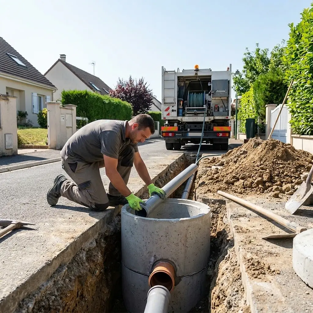 Prévenir les problèmes d'écoulement à Crosne