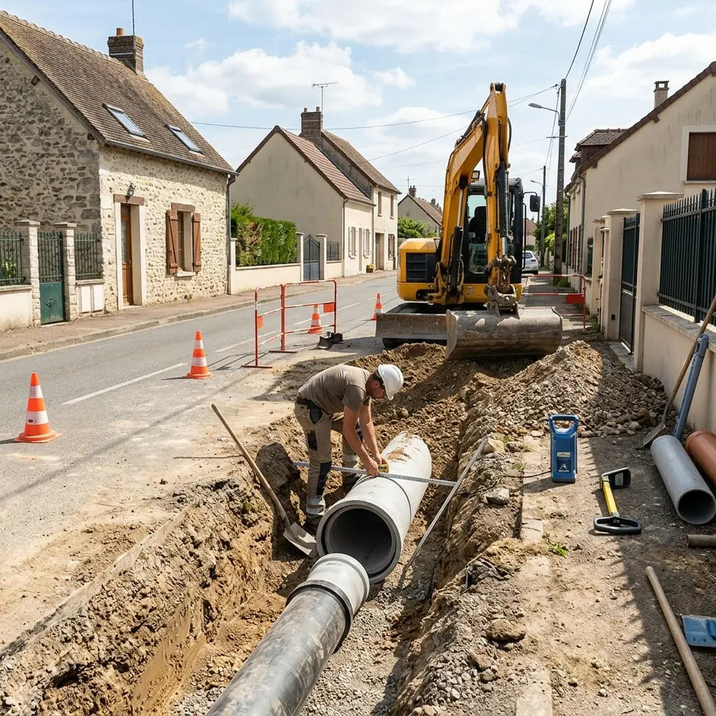 Comment réussir vos travaux d'assainissement à Auvers-Saint-Georges ?