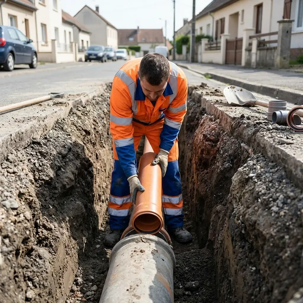 Comment se déroule le branchement à Étréchy ?