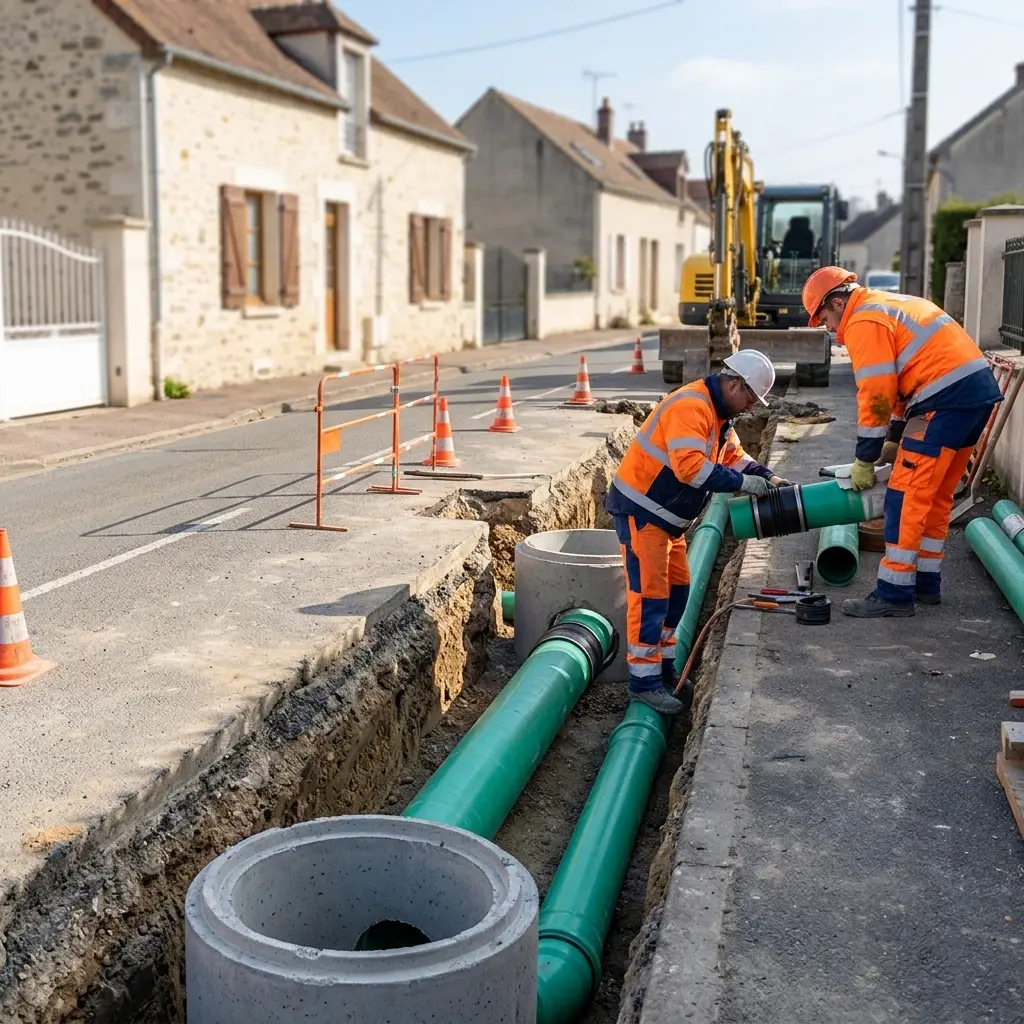 Comment préparer vos travaux d'assainissement à Boissy-le-Cutté ?