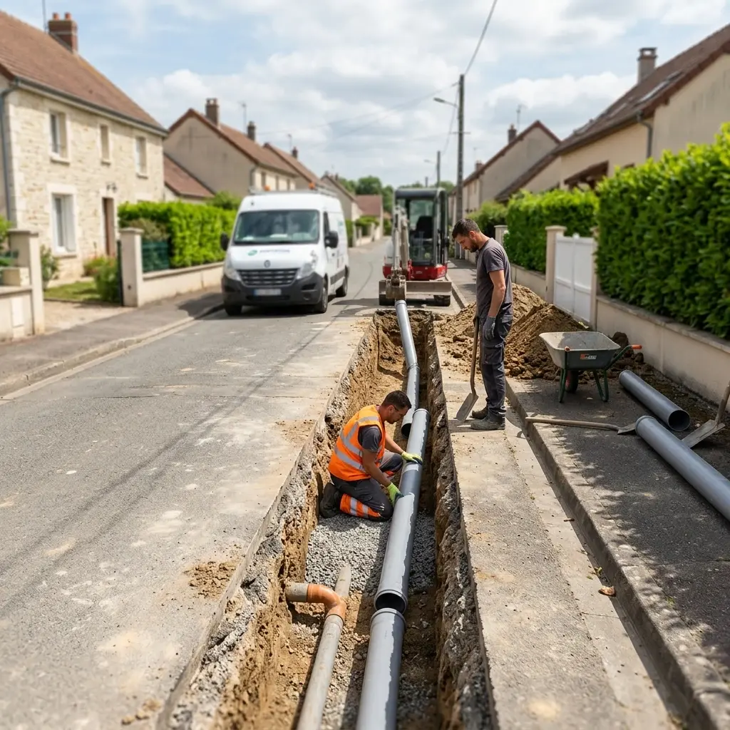 Comment préparer vos travaux de branchement collectif ?