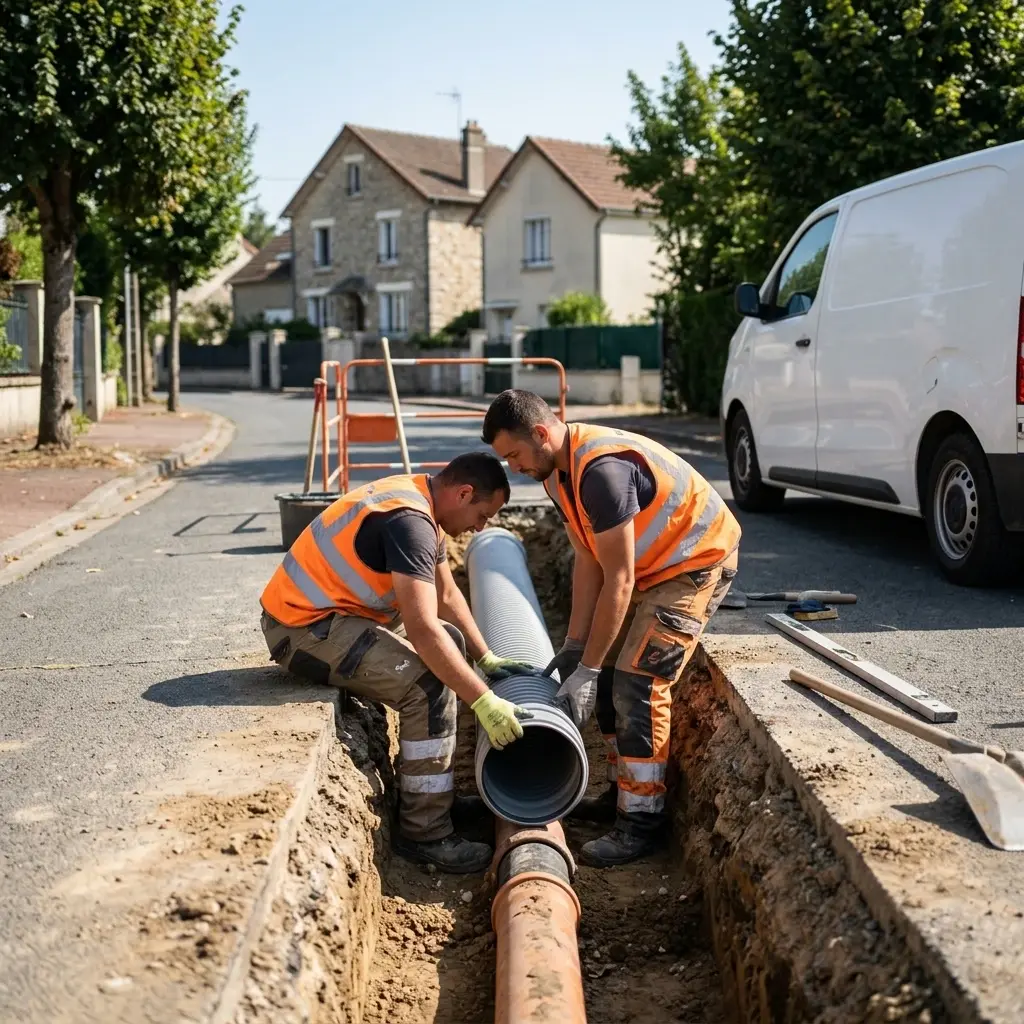 Raccordement au tout à l'égout Guigneville-sur-Essonne (91590)