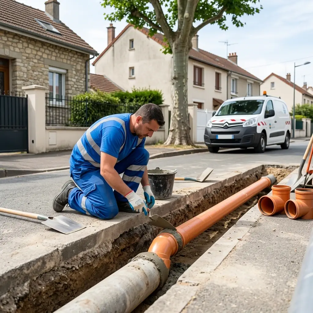 Comment nous réalisons votre branchement d'assainissement