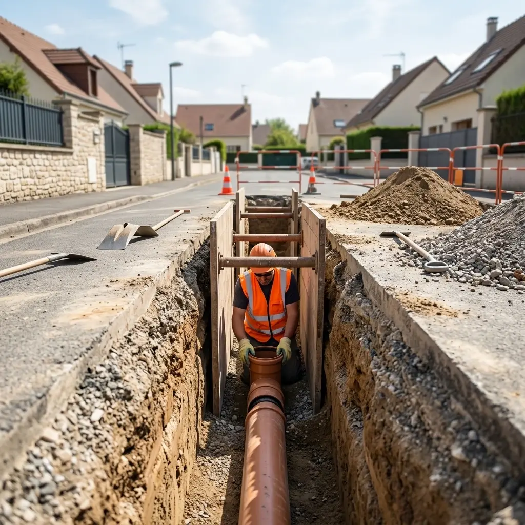 Raccordement au tout à l'égout Ballancourt-sur-Essonne (91610)