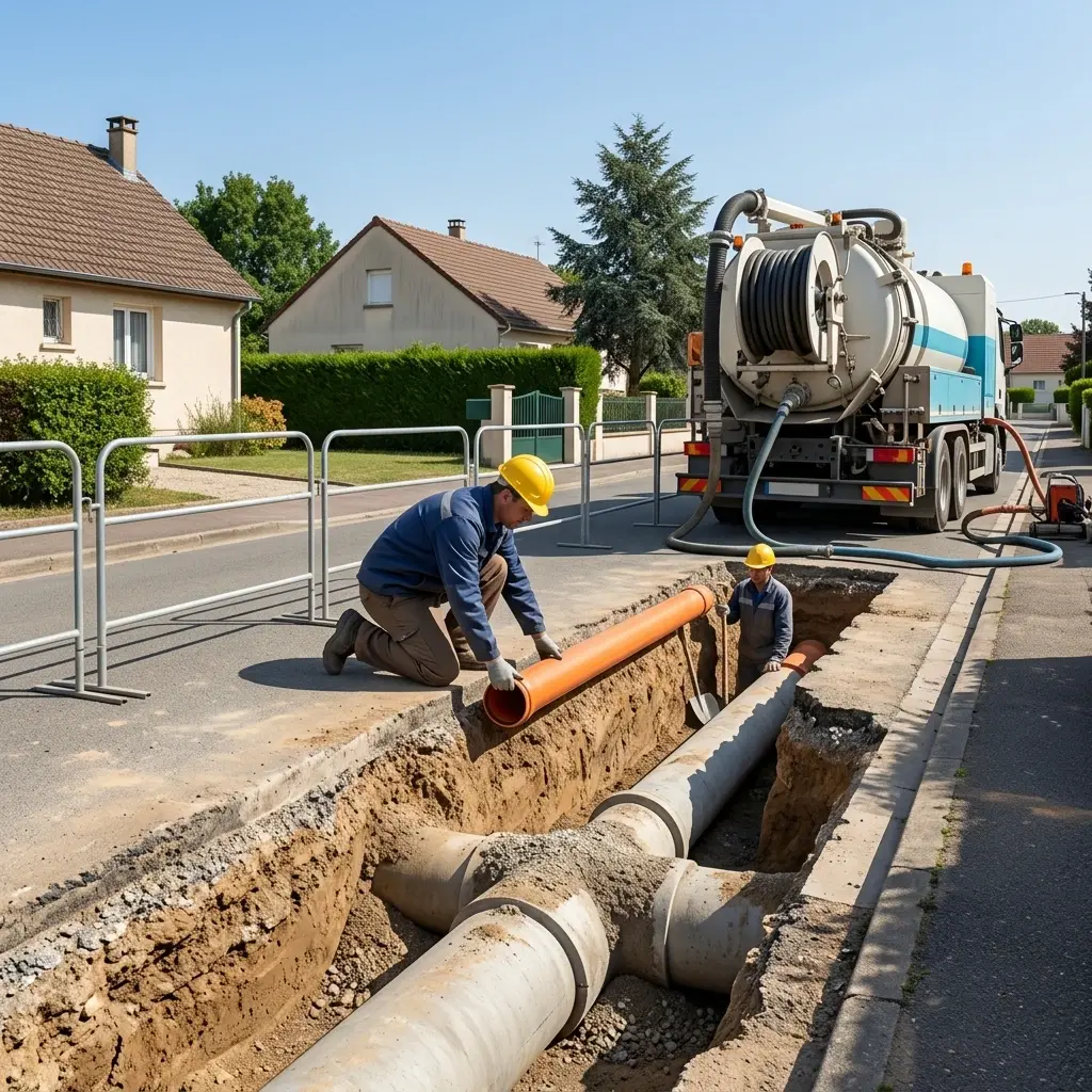 Comment se déroule le raccordement à Breuillet ?