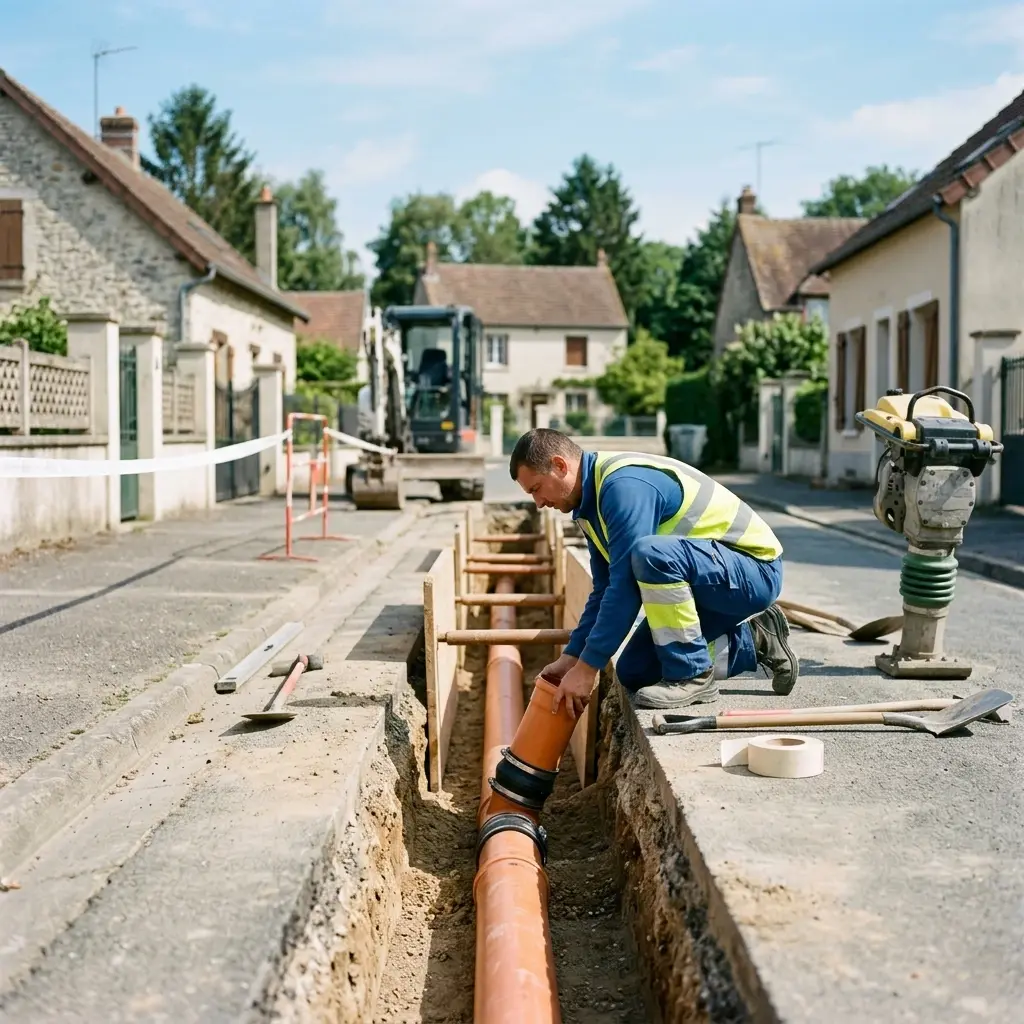 Comment se déroule le raccordement à Saint-Yon ?