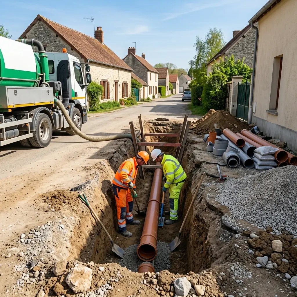 Comment se déroule le raccordement à Boissy-la-Rivière ?