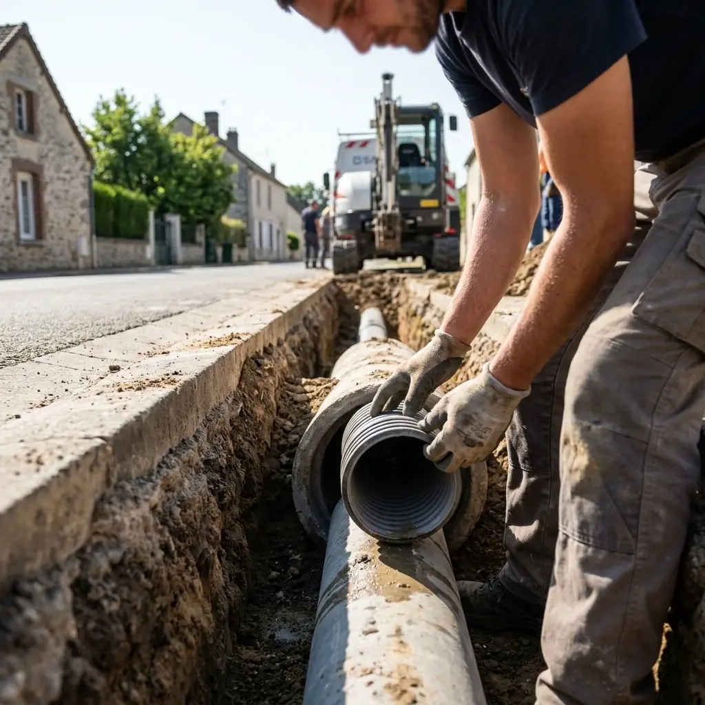 Comment se déroule le raccordement à Saclas ?