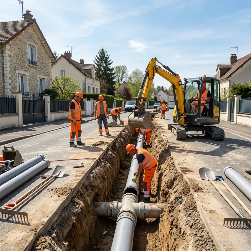 Comment se déroule le raccordement à Villiers-sur-Orge ?