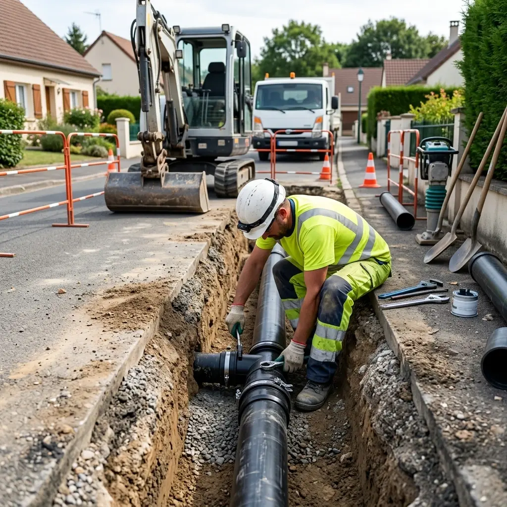 Comment se déroule le raccordement à Vert-le-Petit ?