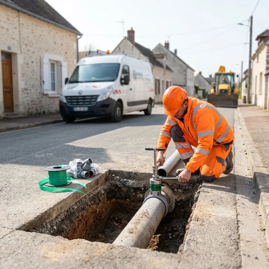 Comment se déroule le raccordement à Boigneville ?