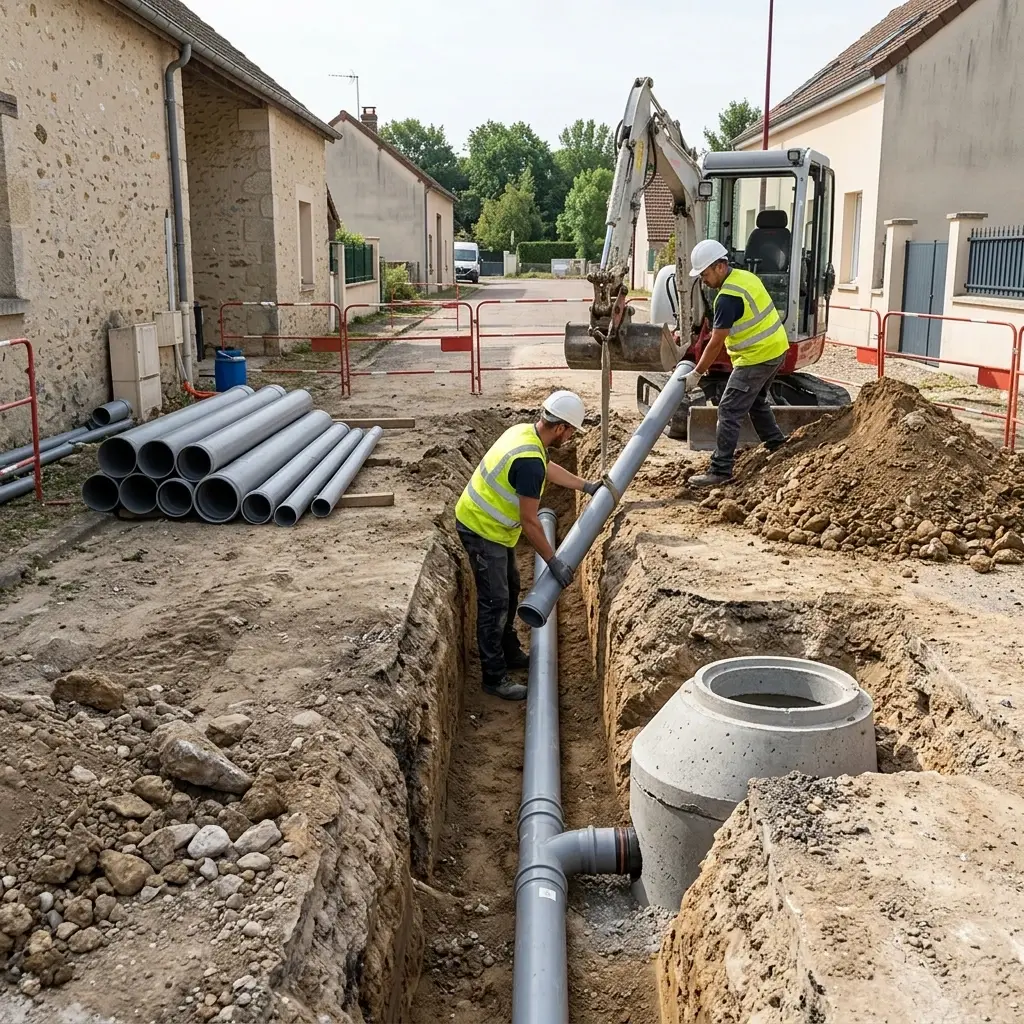 Comment se déroule le raccordement à Prunay-sur-Essonne ?