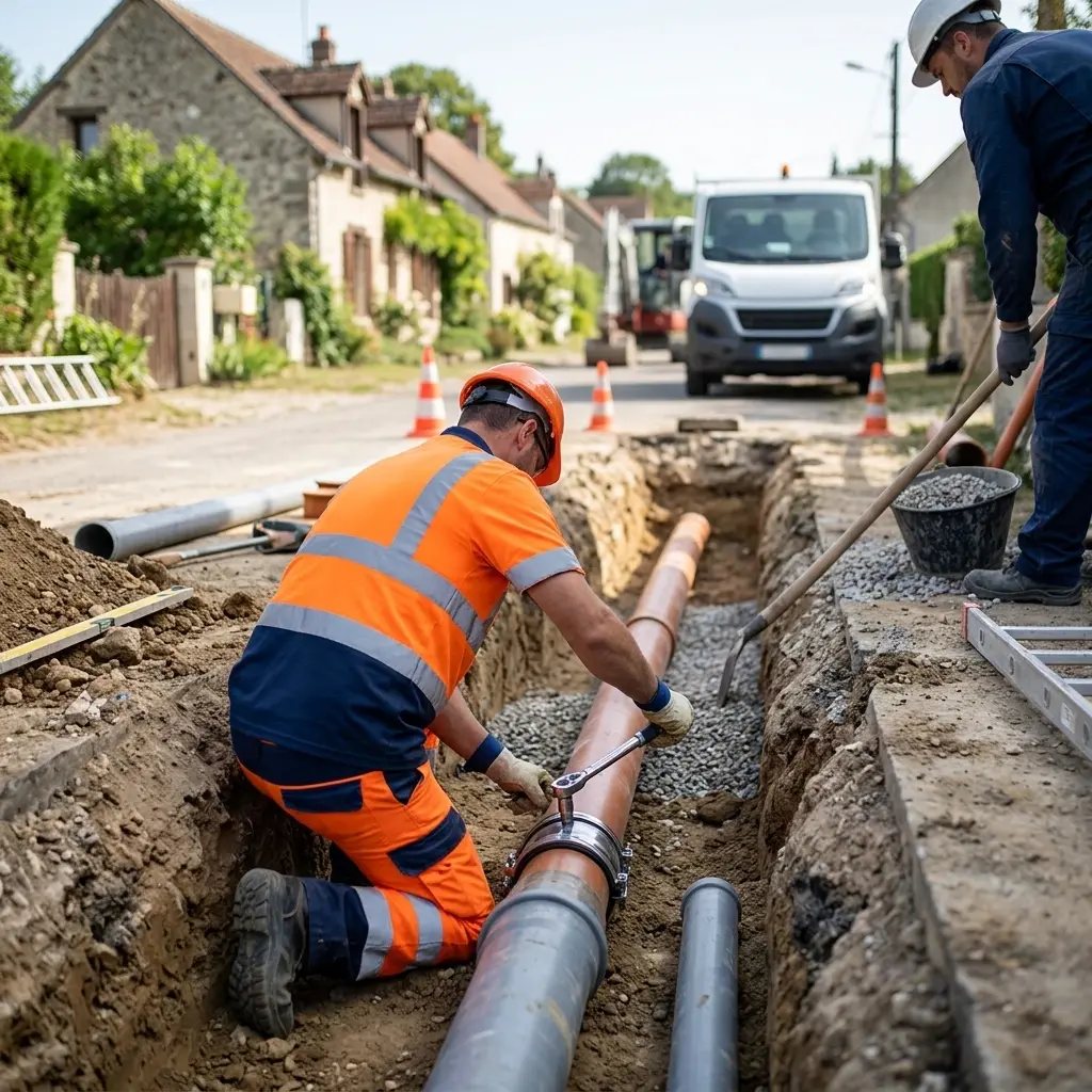 Pourquoi nous choisir pour le raccordement au tout à l'égout à Chamarande