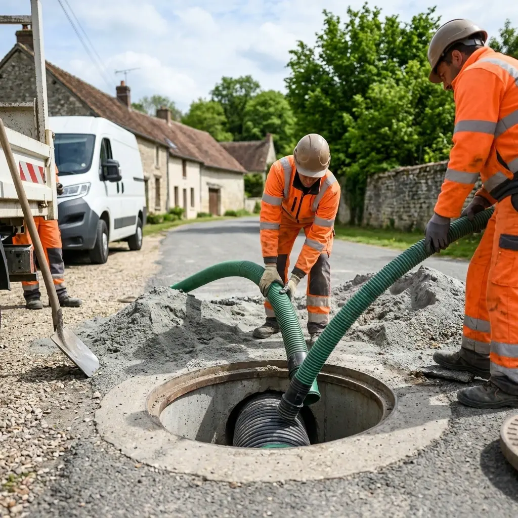 Notre méthode de raccordement au tout à l'égout