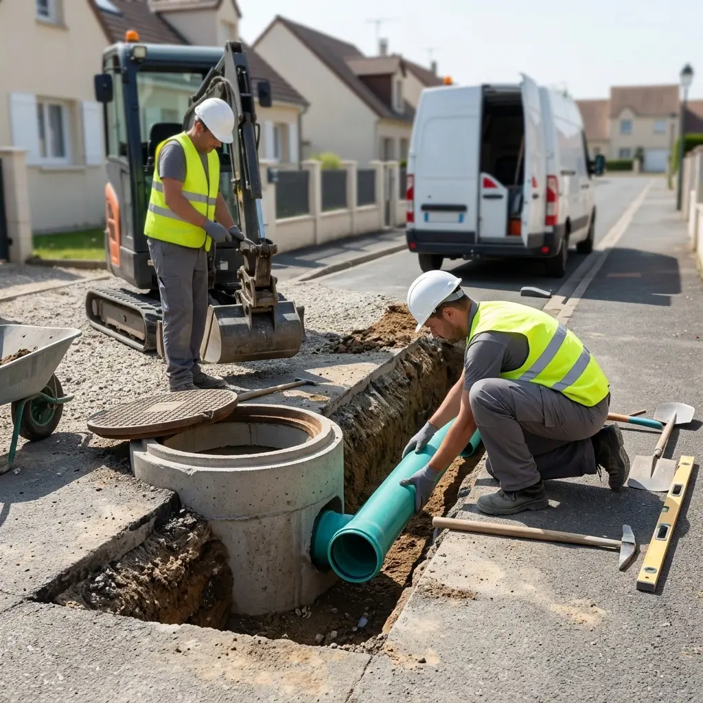 Raccordement au tout à l'égout Itteville (91760)