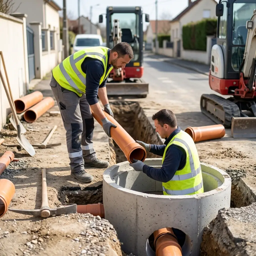 Raccordement au tout à l'égout Saint-Hilaire (91780)