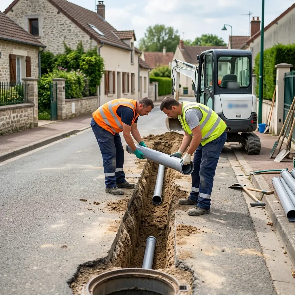 Raccordement au tout à l'égout Gometz-le-Châtel (91940)