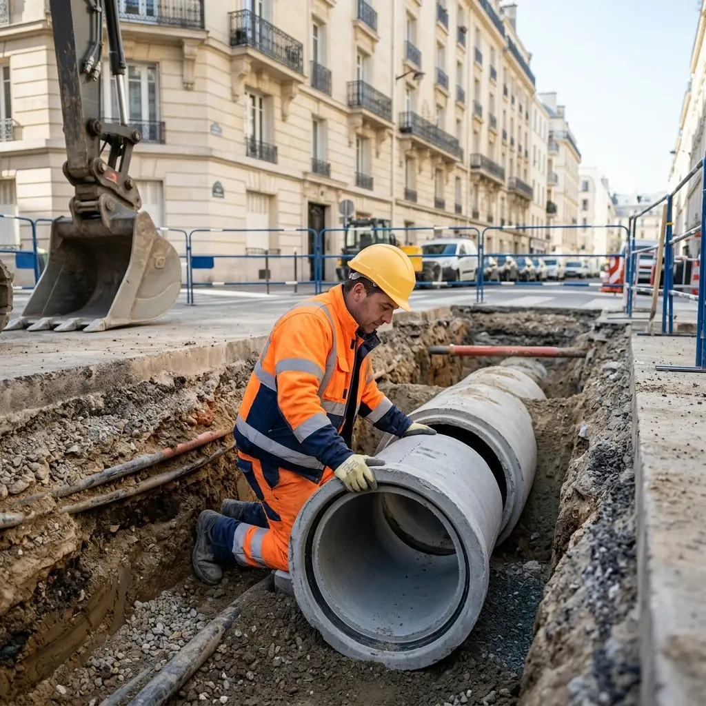 Raccordement au tout à l'égout Boulogne-Billancourt (92100)