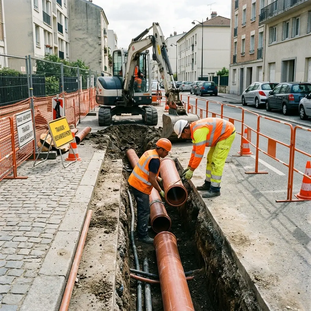 Un accompagnement serein pour vos travaux d'assainissement