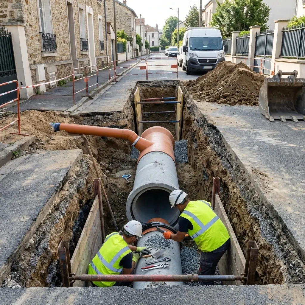 Comment se déroule le raccordement à Issy-les-Moulineaux ?