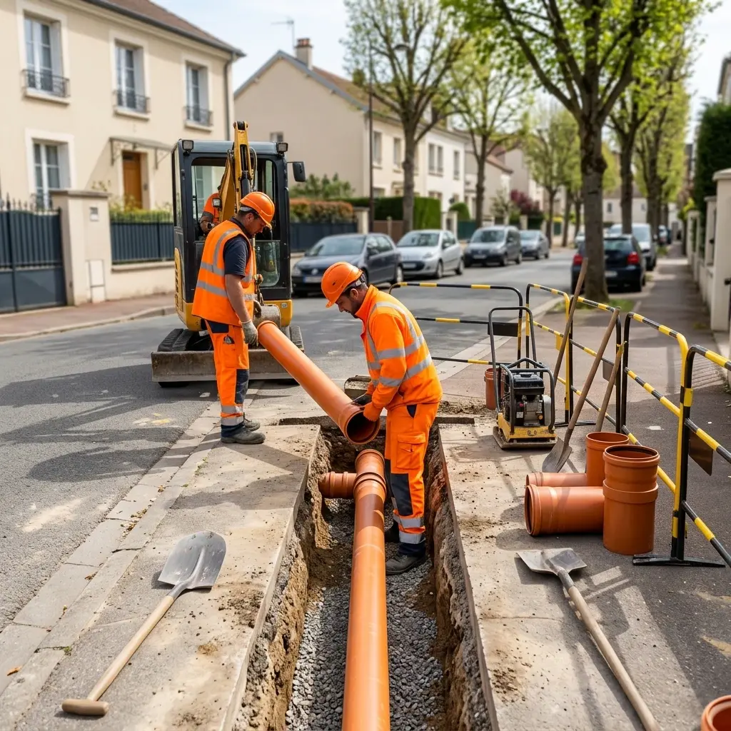 Raccordement au tout à l'égout Clamart (92140)