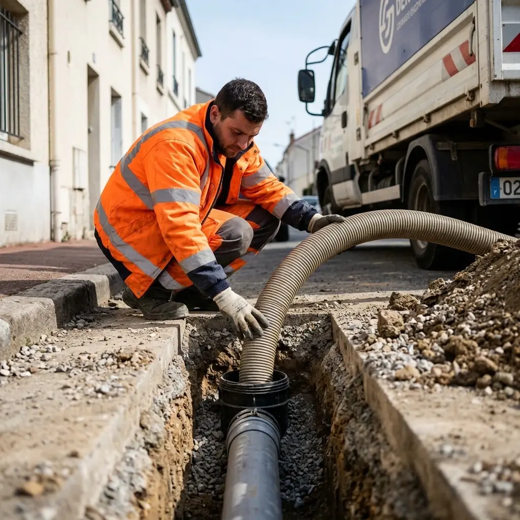 Raccordement au tout à l'égout Vanves (92170)