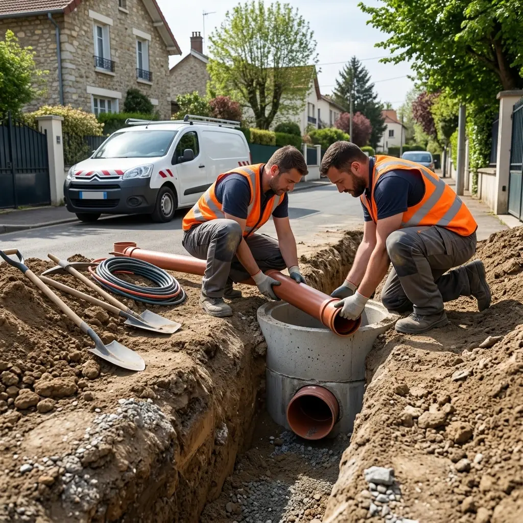 Raccordement au tout à l'égout Meudon (92190)