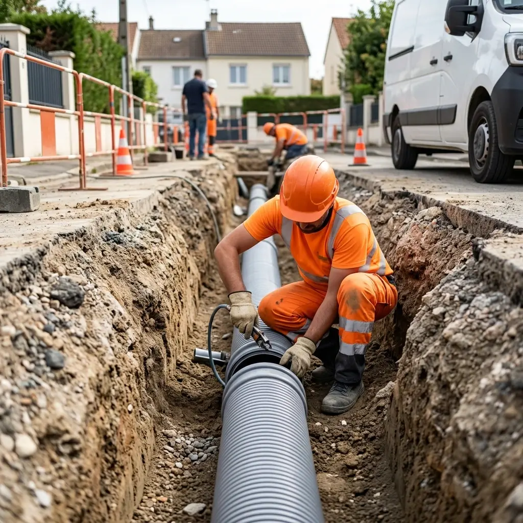 Comment se déroule le raccordement à Gennevilliers ?