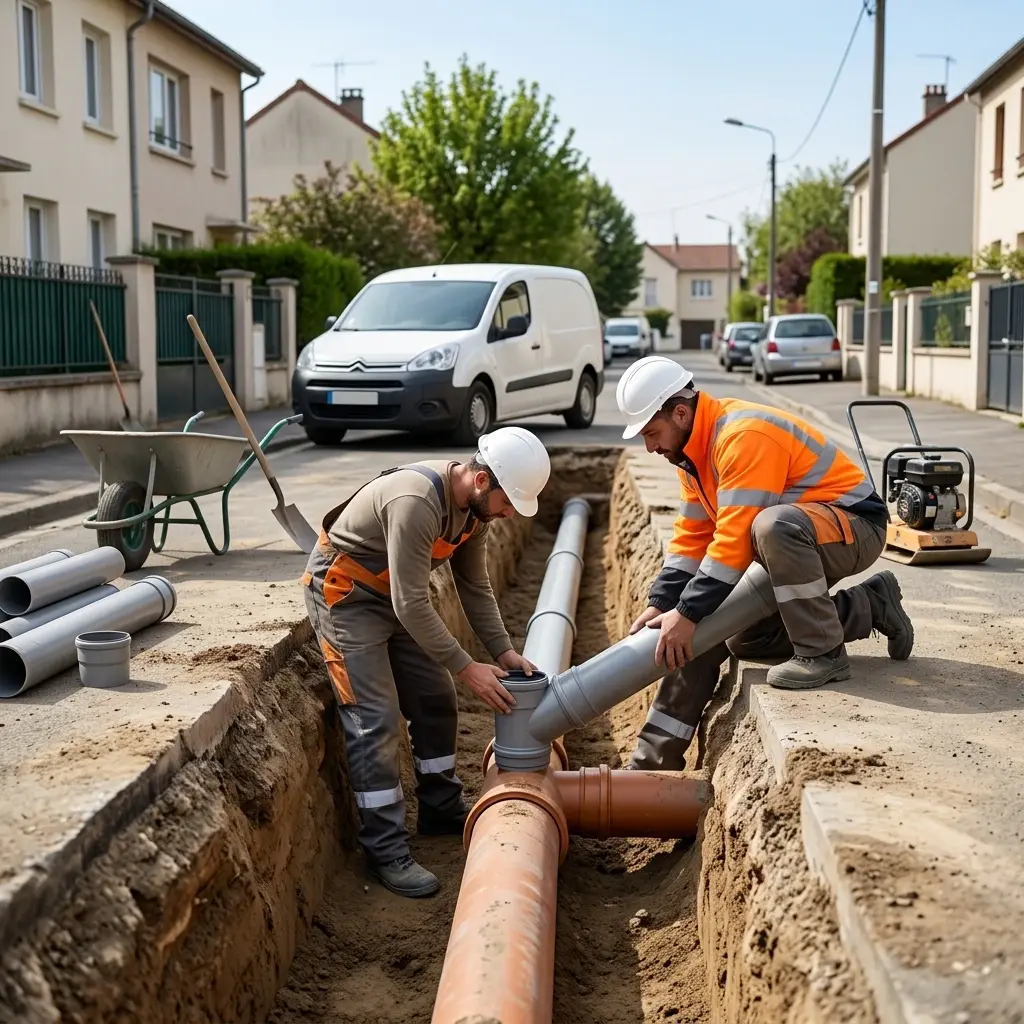Raccordement au tout à l'égout Gennevilliers (92230)