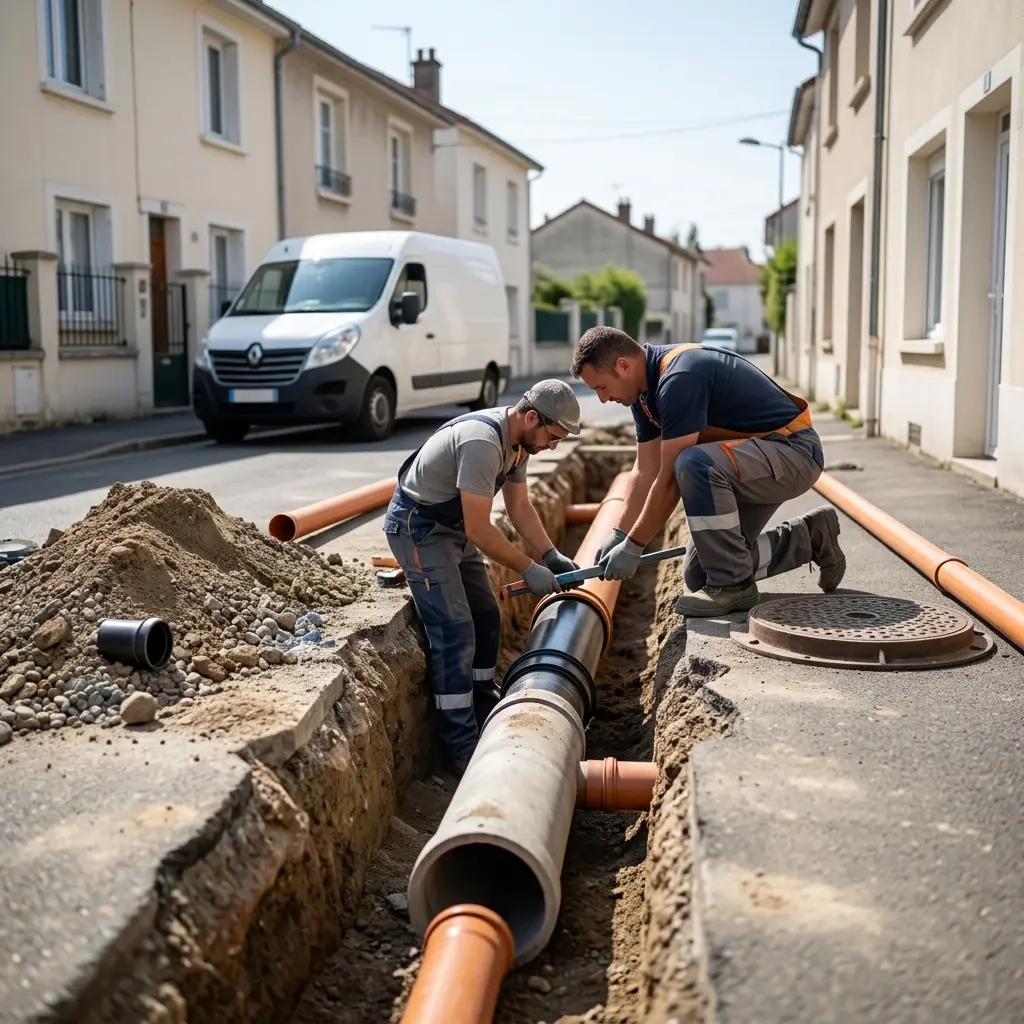 Raccordement au tout à l'égout La Garenne-Colombes (92250)