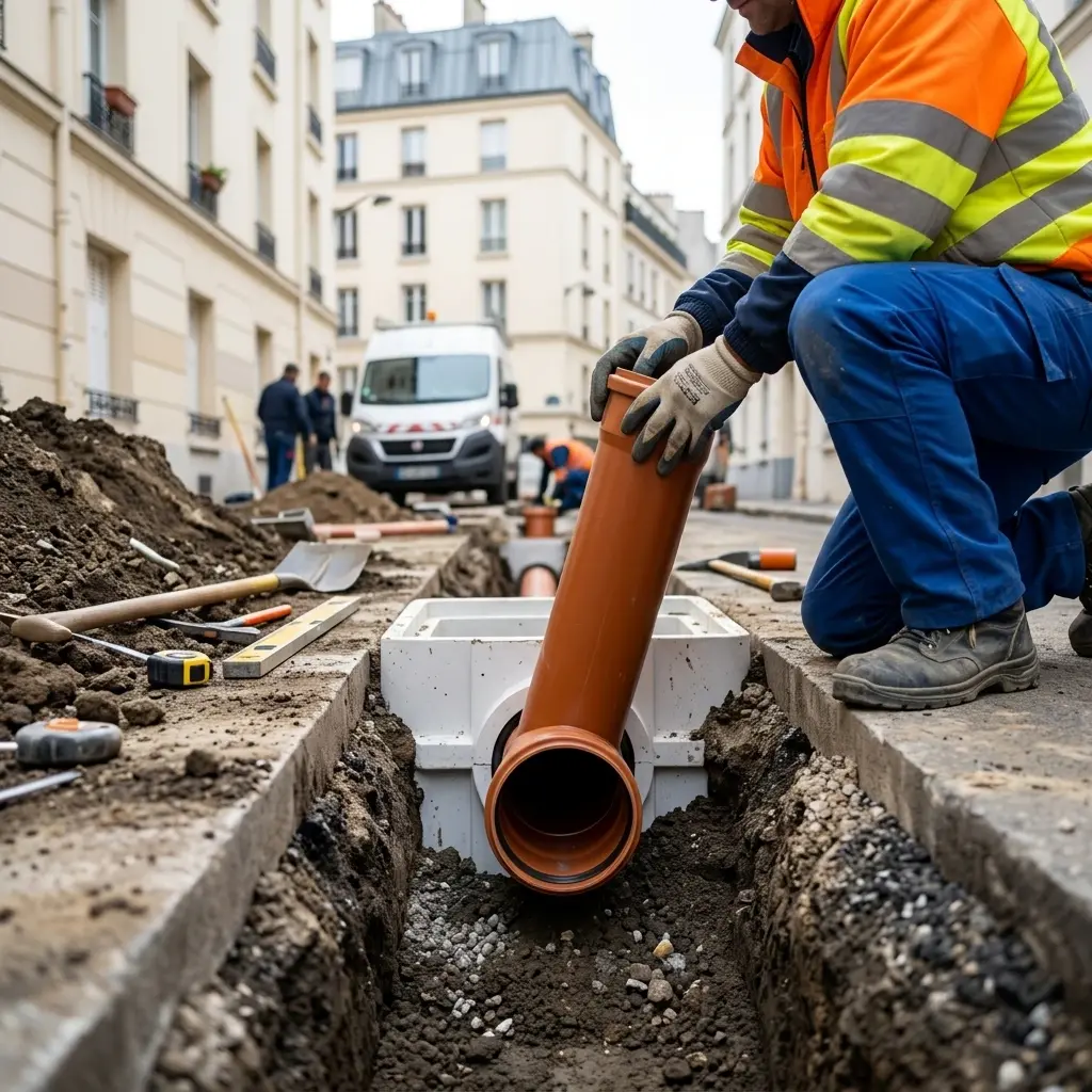 Raccordement au tout à l'égout Levallois-Perret (92300)