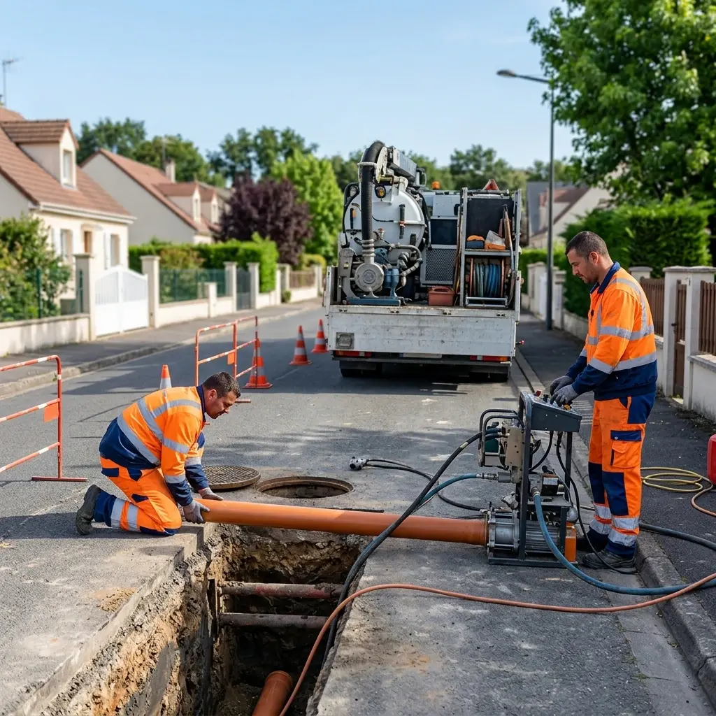 Raccordement au tout à l'égout Sceaux (92330)