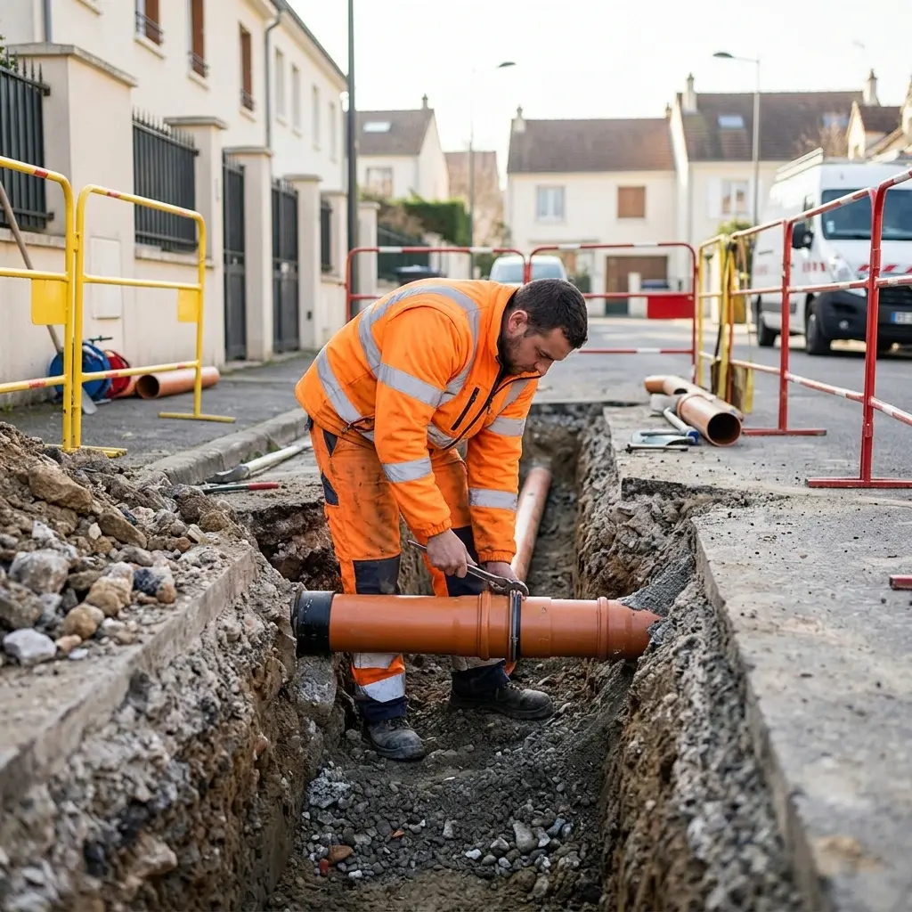 Raccordement au tout à l'égout Bourg-la-Reine (92340)