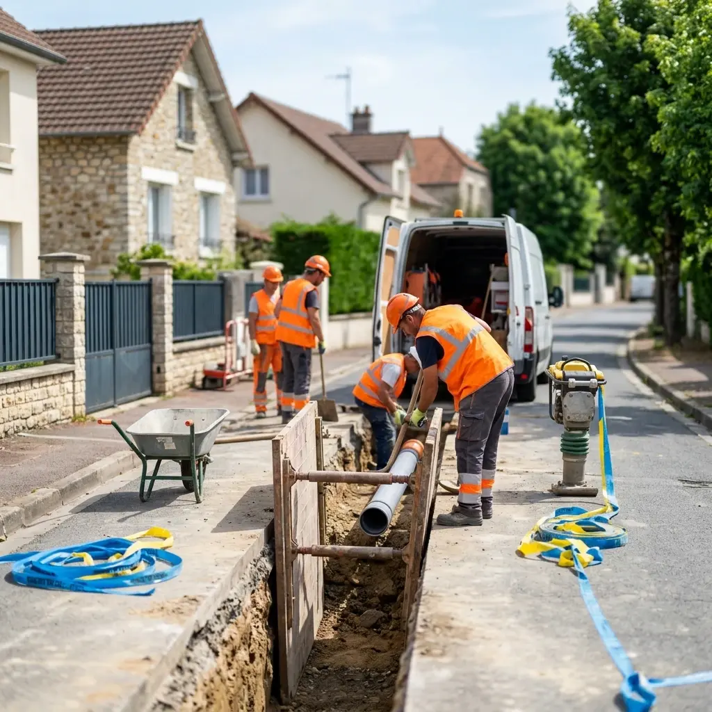 Raccordement au tout à l'égout Chaville (92370)