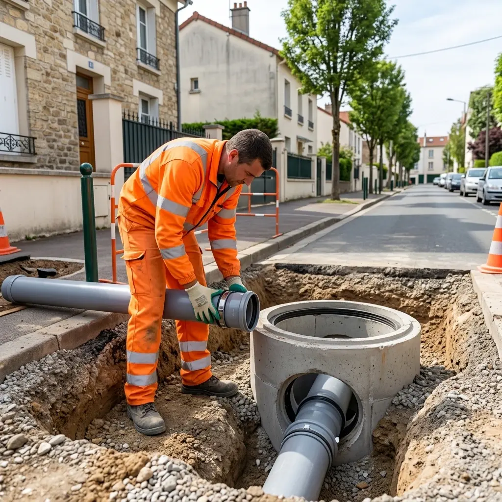 Raccordement au tout à l'égout Courbevoie (92400)