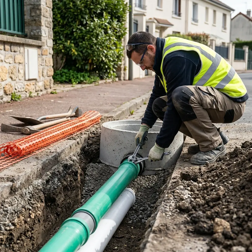Comment se déroule le raccordement à Ville-d'Avray ?