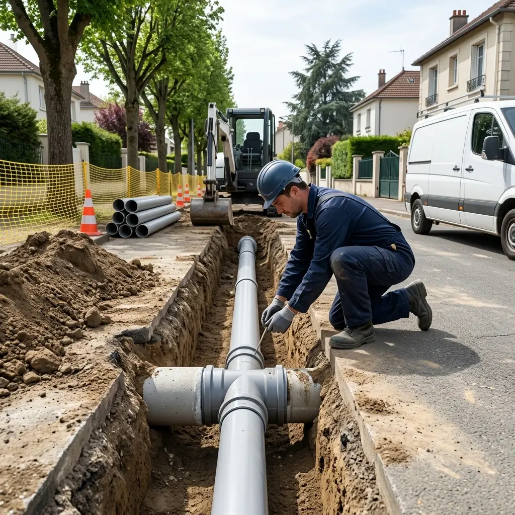 Raccordement au tout à l'égout Ville-d'Avray (92410)