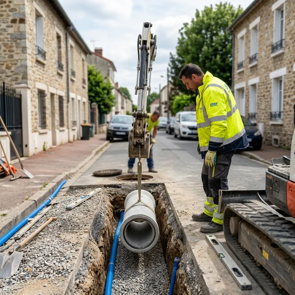 Comment se déroule le raccordement à Asnières-sur-Seine ?