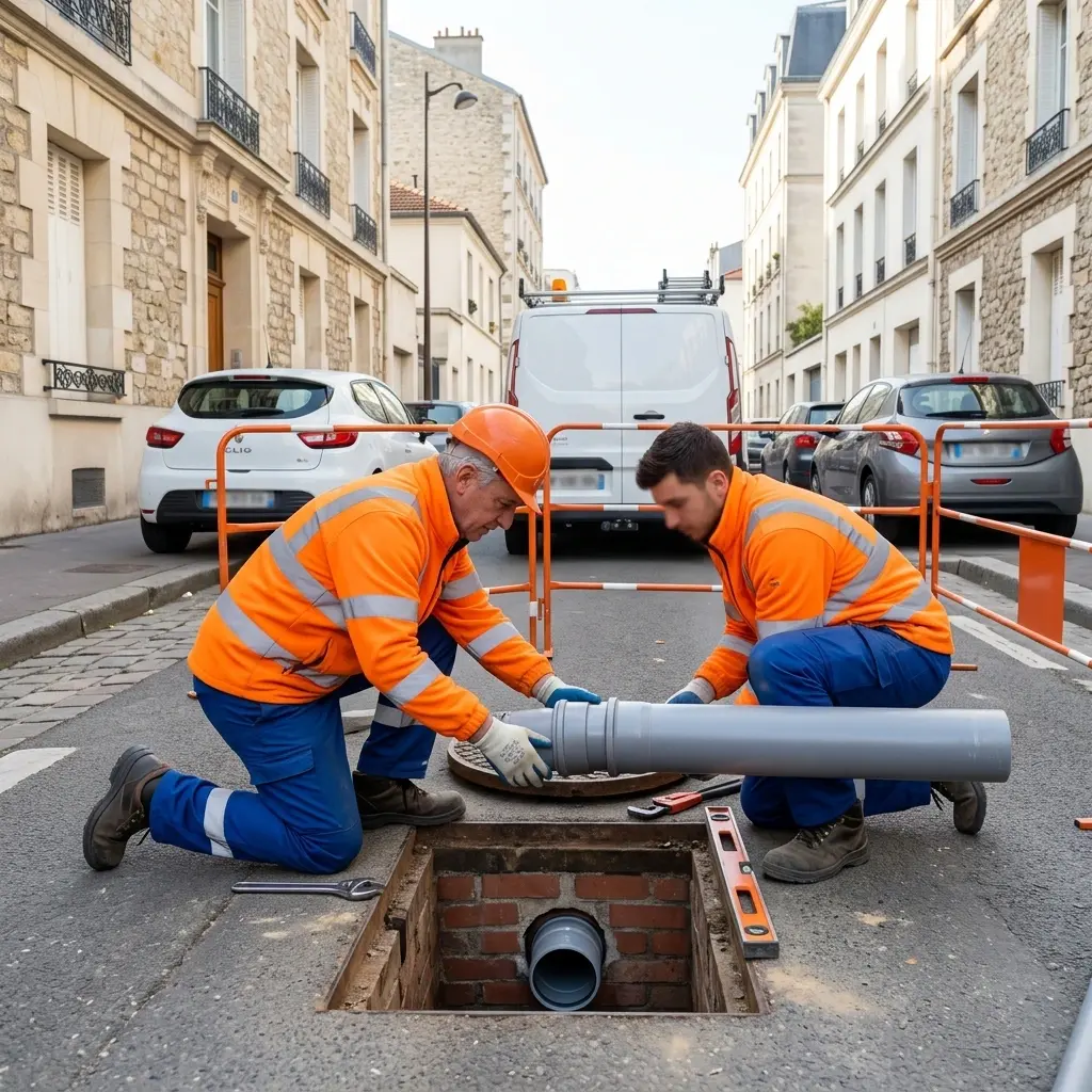 Raccordement au tout à l'égout Asnières-sur-Seine (92600)