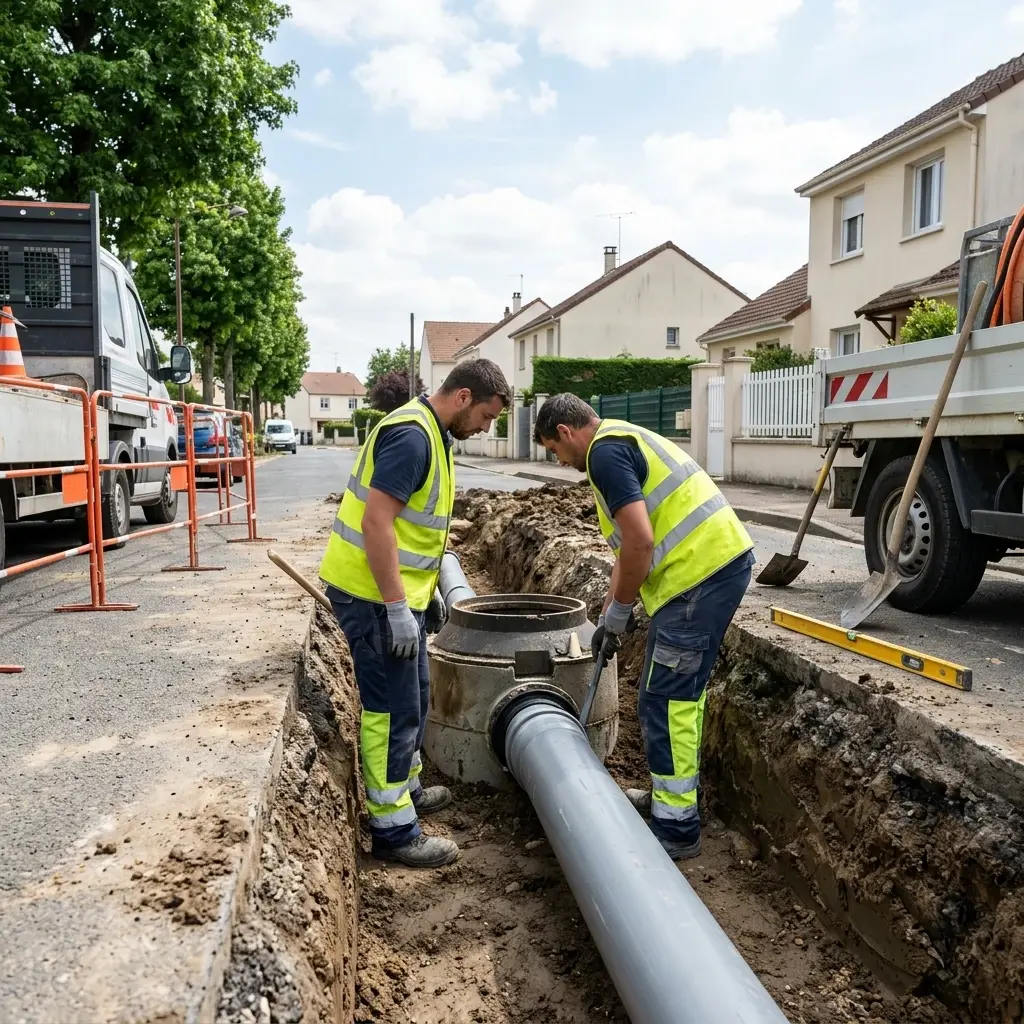 Raccordement au tout à l'égout Colombes (92700)