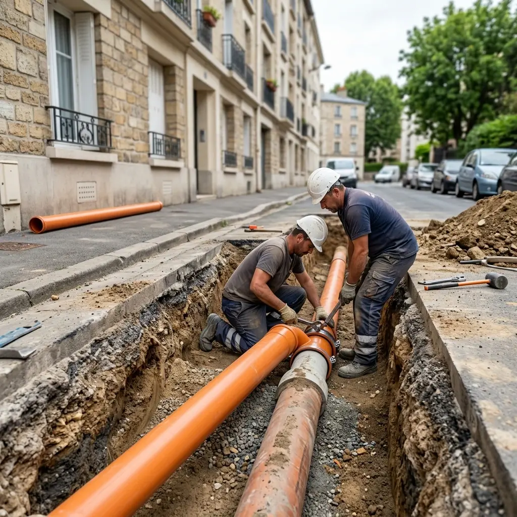 Une installation sereine et durable pour vos eaux usées