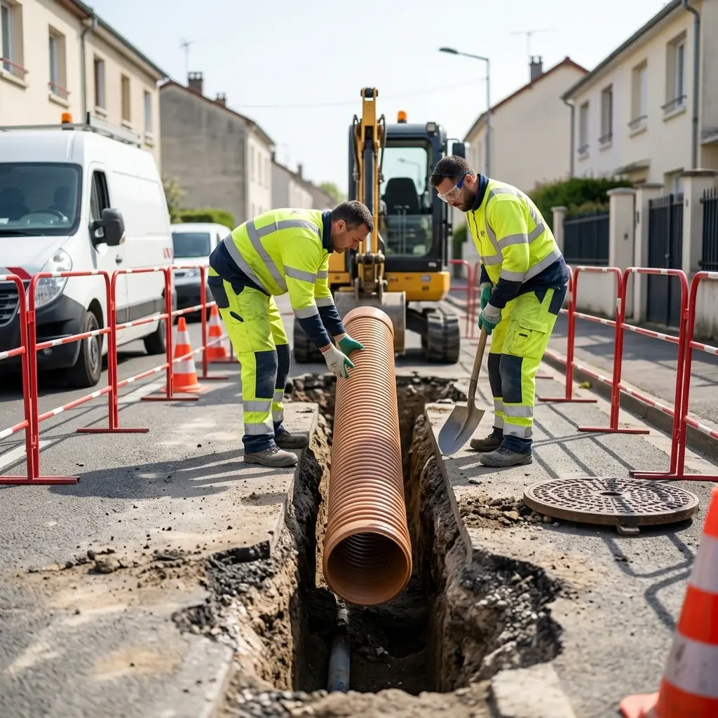 Raccordement au tout à l'égout Montreuil (93100)