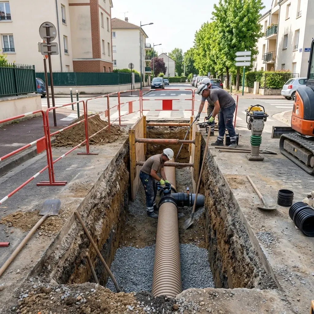 Comment se déroule l'intervention à Noisy-le-Grand ?