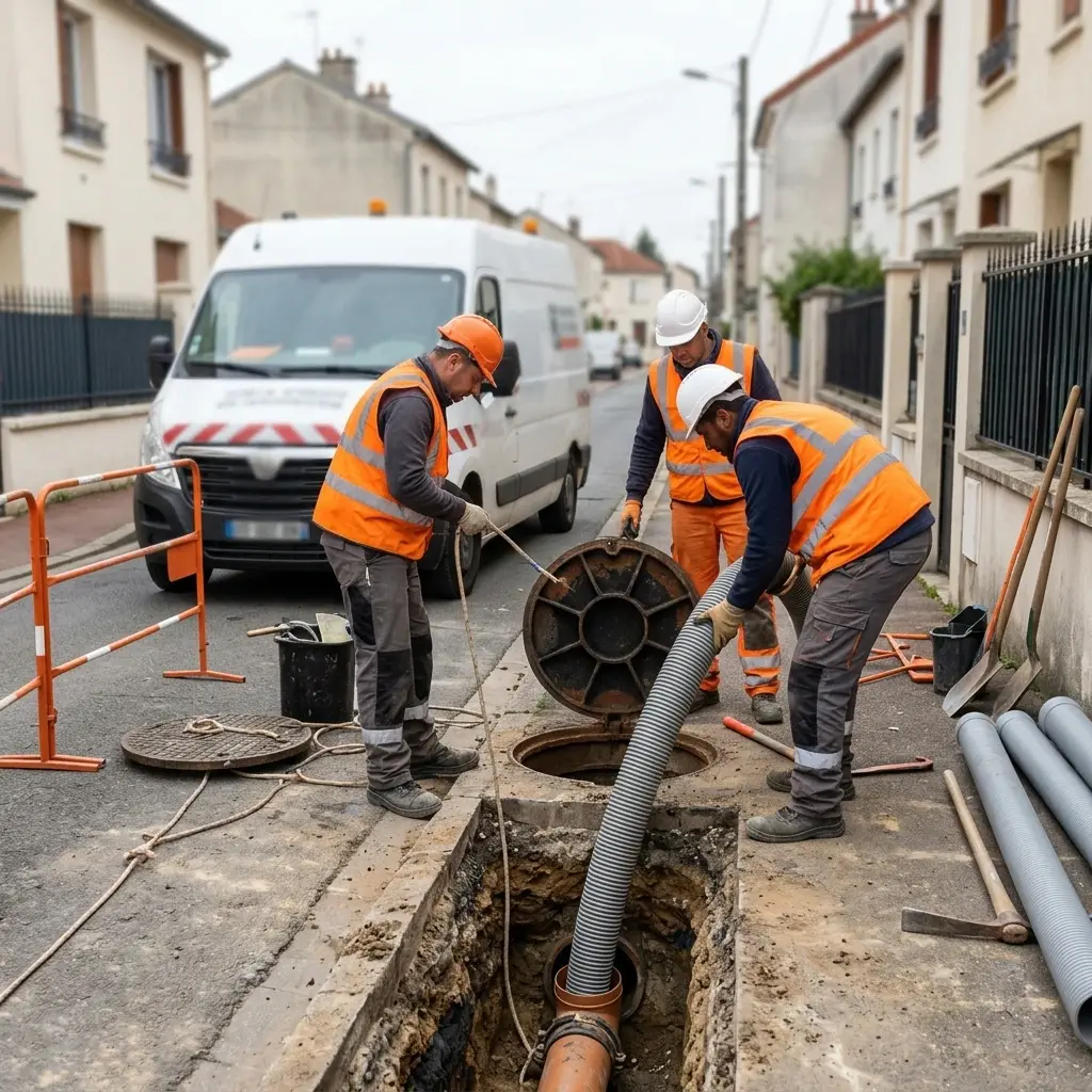 Raccordement au tout à l'égout Bagnolet (93170)
