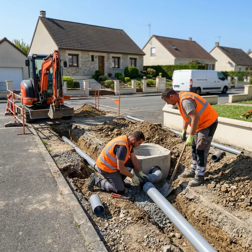 Une installation sereine pour vos eaux usées