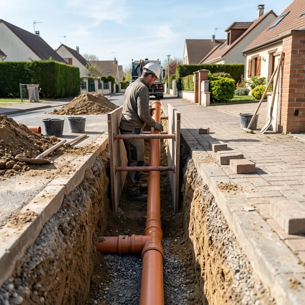 Comment se déroule le raccordement aux Pavillons-sous-Bois ?