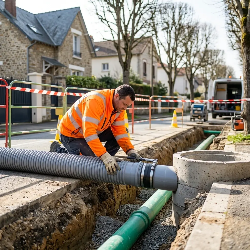 Raccordement au tout à l'égout Le Raincy (93340)