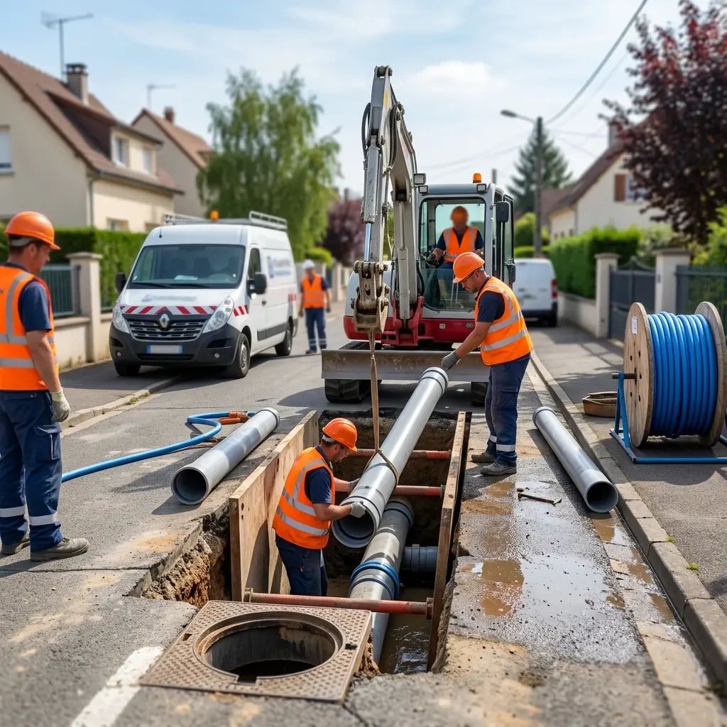Comment se déroule le raccordement à Montfermeil ?